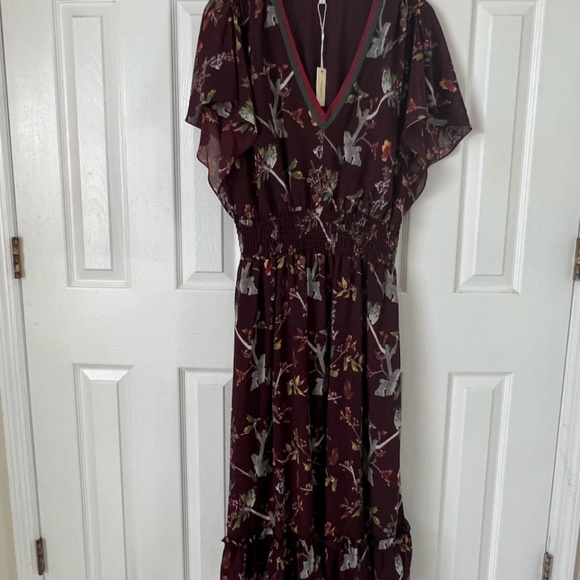 NWT Max Studio Maxi Boho Dress L SOLD!! - Picture 11 of 13